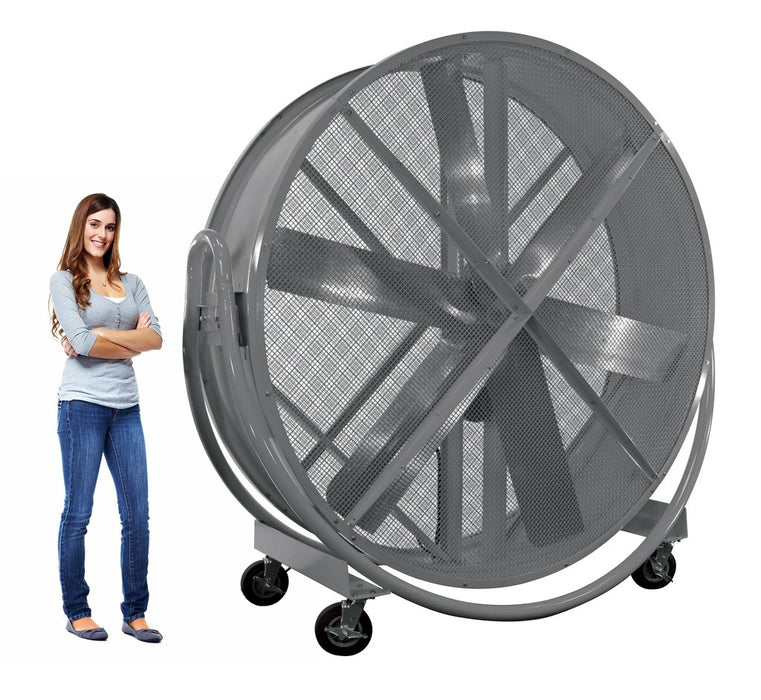 Gentle Breeze Portable Outdoor Rated 84 inch Fan w/ Speed Control 47500 CFM 230 Volt 3 Phase GB8415SC-Y